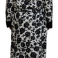 Elegant Floral Silk Blend Robe