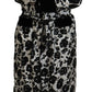 Elegant Floral Silk Blend Robe