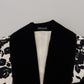 Elegant Floral Silk Blend Robe