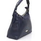 Blue Polyethylene Women Handbag