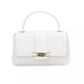 White Polyethylene Women Handbag