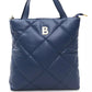 Blue Polyethylene Women Shoulder Bag