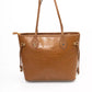 Brown Polyethylene Women Shoulder Bag