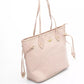 Pink Polyethylene Women Shoulder Bag