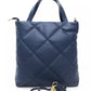 Blue Polyethylene Women Shoulder Bag