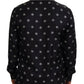 Exclusive Silk Pajama Top with Classic Print