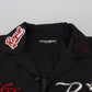 Elegant Casual Black Cotton Shirt
