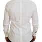 Elegant Butterfly Print Dress Shirt