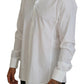 Elegant White Sicilia Formal Shirt