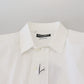 Elegant White Sicilia Formal Shirt