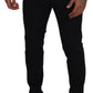 Elegant Black Dress Chinos for Men