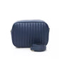 Blue Polyethylene Women Shoulder Bag