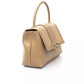 Beige Polyethylene Women Handbag