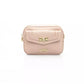 Pink Polyethylene Women Shoulder Bag