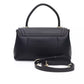 Black Polyethylene Women Handbag