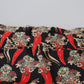 Multicolor Silk Blend Skinny Pants