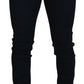 Sleek Skinny Denim Jeans in Blue