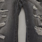 Elegant Gray Skinny Denim Jeans
