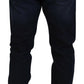 Elegant Dark Blue Skinny Jeans