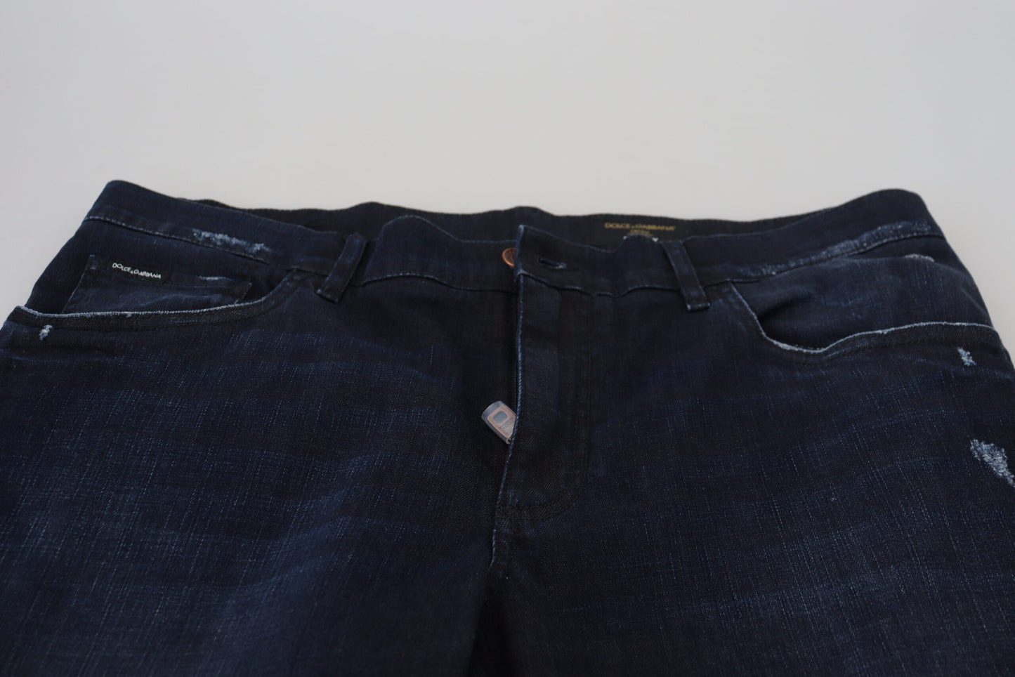 Elegant Dark Blue Skinny Jeans