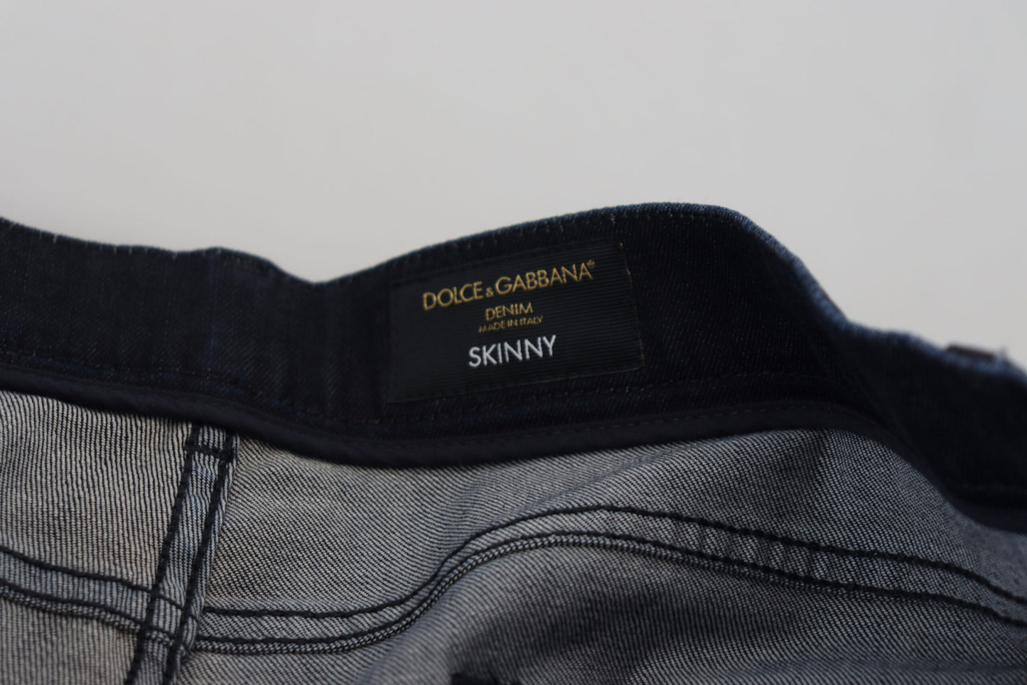 Elegant Dark Blue Skinny Jeans