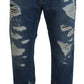 Chic Cropped Denim Jeans