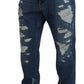 Chic Cropped Denim Jeans