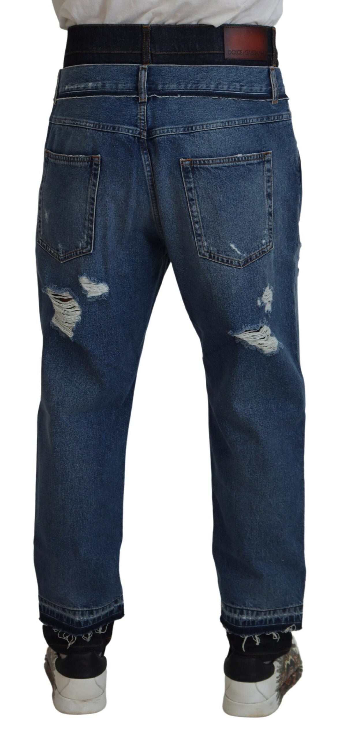 Chic Cropped Denim Jeans
