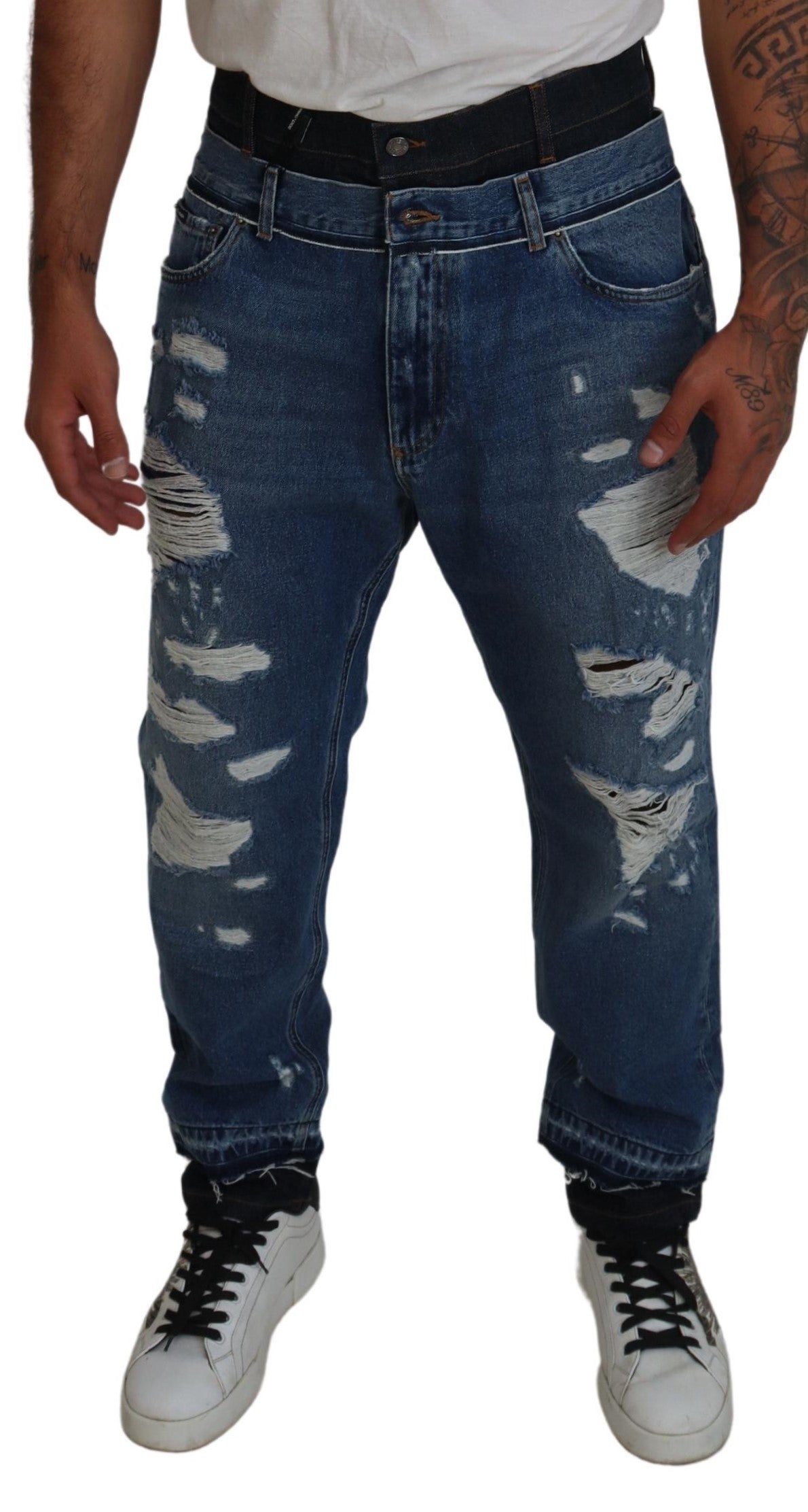 Chic Cropped Denim Jeans
