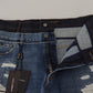 Chic Cropped Denim Jeans
