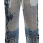 Elegant Multicolor Straight Pants