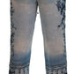 Elegant Multicolor Straight Pants