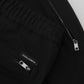 Elegant Black Jogger Pants with Logo Detail