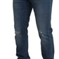 Chic Skinny Jeans in Luxe Blue