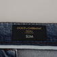 Chic Skinny Jeans in Luxe Blue