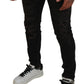 Elegant Skinny Brown Denim Jeans