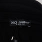 Sleek Black Cotton Jogger Pants