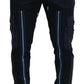 Elegant Dark Blue Jogger Pants