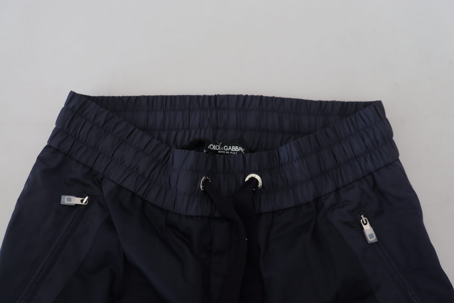 Elegant Dark Blue Jogger Pants