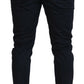Elegant Dark Blue Jogger Pants