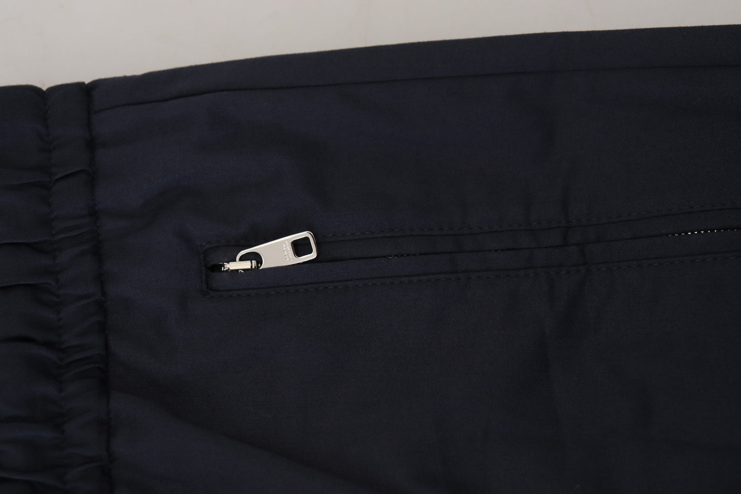 Elegant Dark Blue Jogger Pants