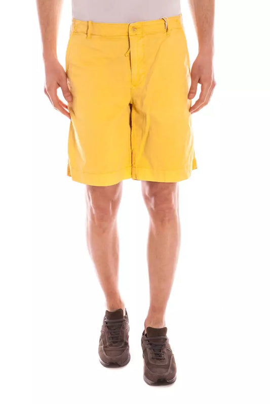 Yellow Linen Men Pant