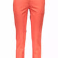 Red Cotton Women Pant