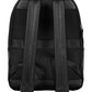 Black Polyethylene Men Backpack