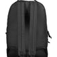 Black Polyester Men Backpack