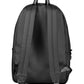 Black Polyester Men Backpack