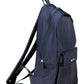 Blue Polyester Men Backpack