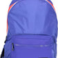 Blue Polyester Men Backpack