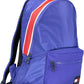 Blue Polyester Men Backpack