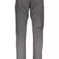 Gray Cotton Men Trouser